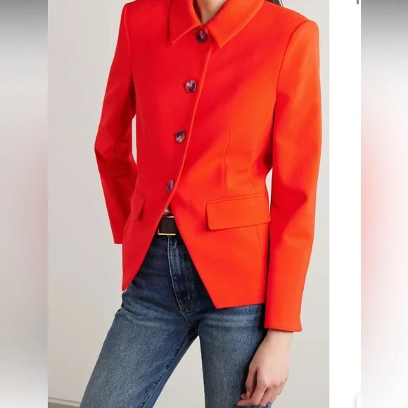 Veronica Beard Aire Dickey in flame - Picture 4 of 6